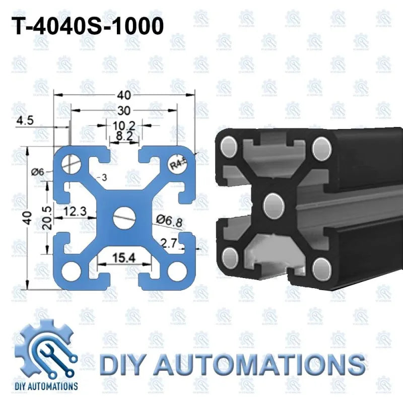 T-4040S-1000mm (BLACK)