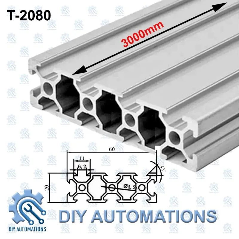 T-2080-3000mm (SILVER)
