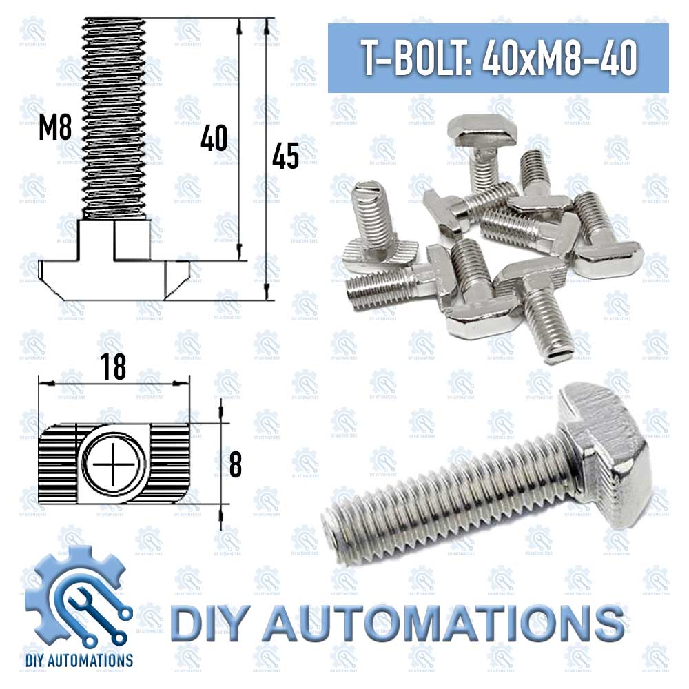 T-Bolt 40xM8-40