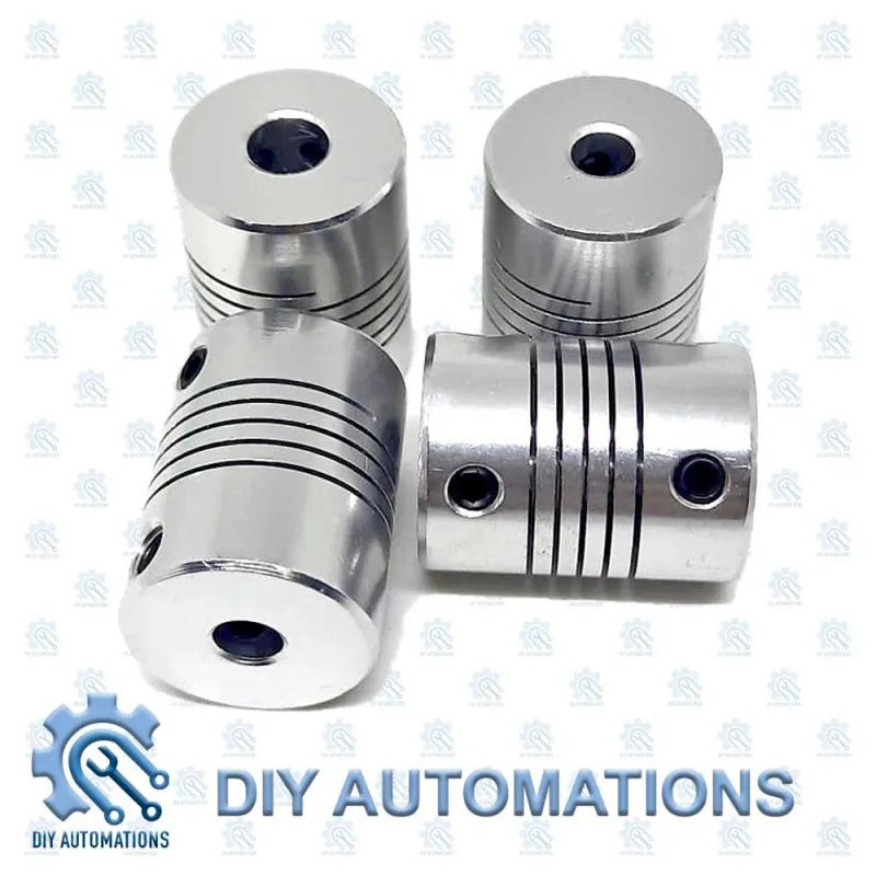 Flexible Coupling D19-25-5-6.35 (SILVER)