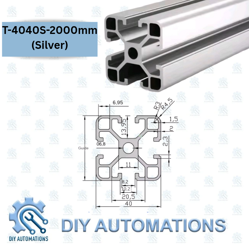 T-4040S-2000mm (SILVER)