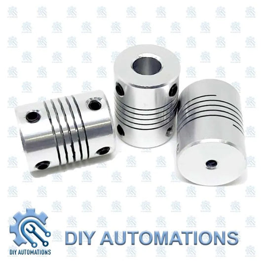 Flexible Coupling D19-25-3-8 (SILVER)