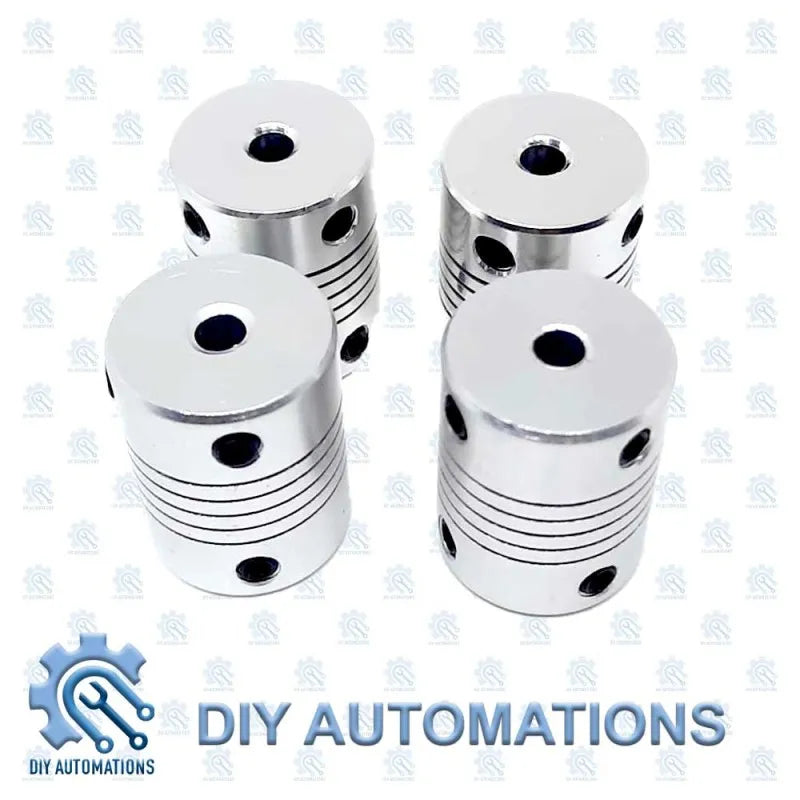 Flexible Coupling D19-25-4-4 (SILVER)