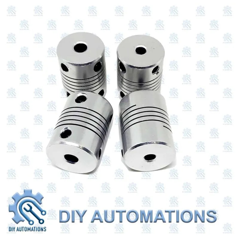 Flexible Coupling D19-25-4-5 (SILVER)