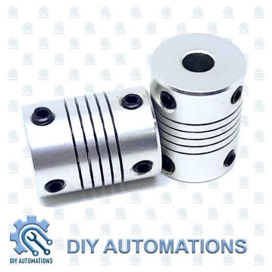 Flexible Coupling D19-25-4-6 (SILVER)