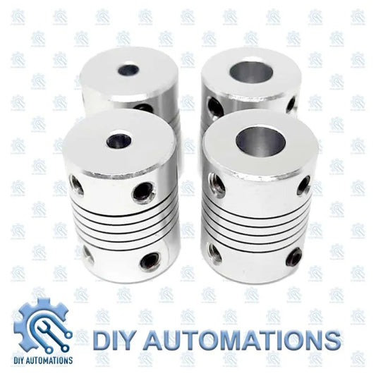 Flexible Coupling D19-25-4-8 (SILVER)