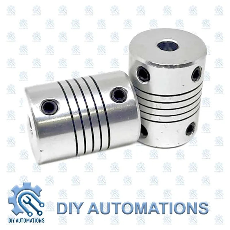 Flexible Coupling D19-25-5-5 (SILVER)