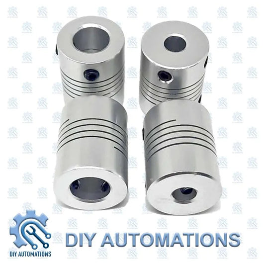 Flexible Coupling D19-25-6-10 (SILVER)