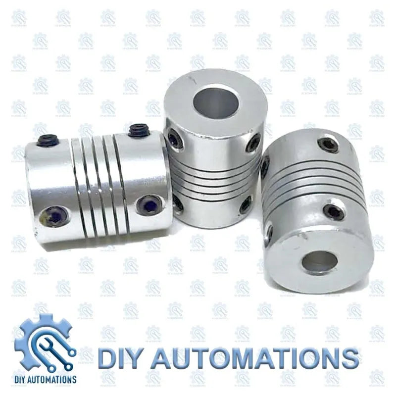 Flexible Coupling D19-25-6-8 (SILVER)