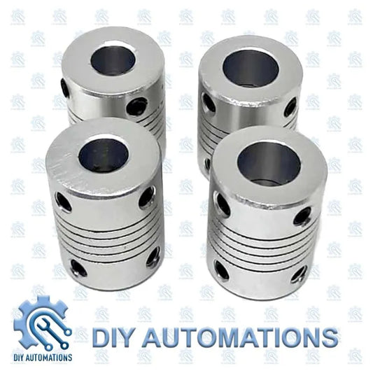 Flexible Coupling D19-25-8-10 (SILVER)