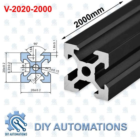 V-2020-2000mm (BLACK)