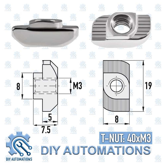 T-Nut 40xM3