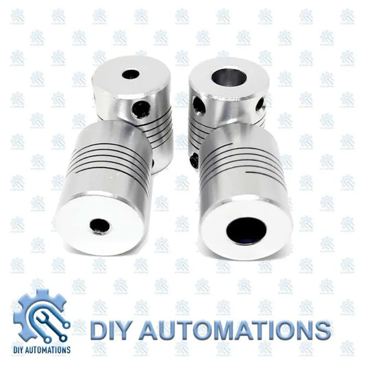 Flexible Coupling D19-25-4-7 (SILVER)