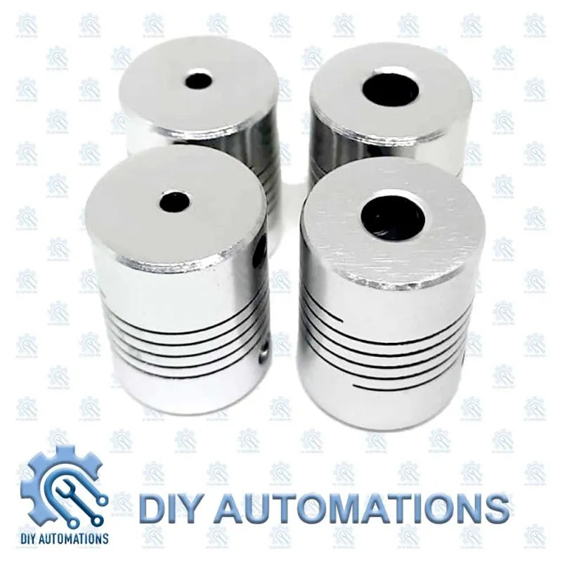 Flexible Coupling D19-25-3-6.35 (SILVER)