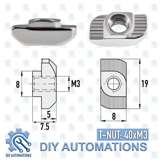T-Nut 40xM3