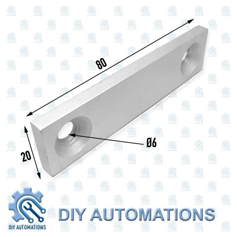 End Head 20x80 (SILVER)