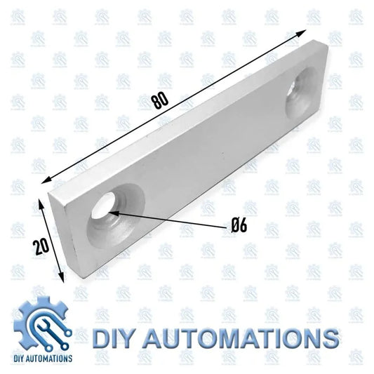 End Head 20x80 (SILVER)