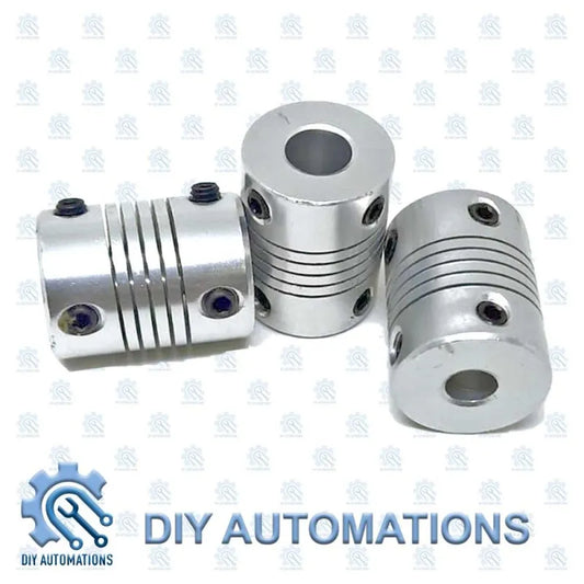 Flexible Coupling D19-25-6-8 (SILVER)