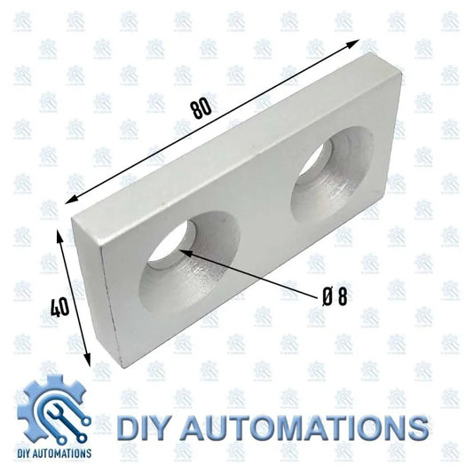 End Head 40x80 (SILVER)