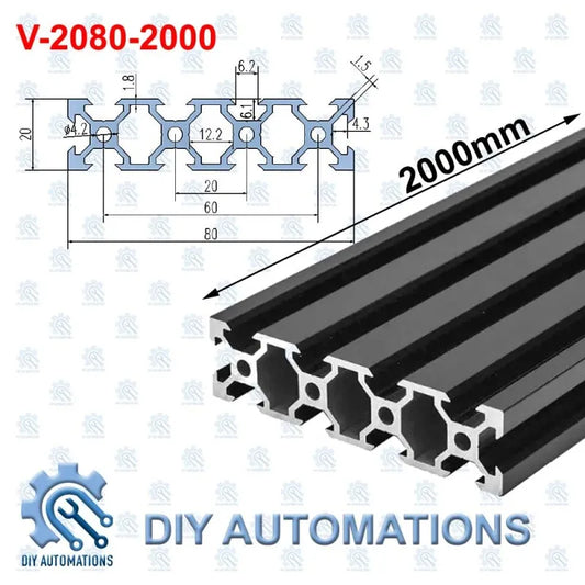 V-2080-2000mm (BLACK)